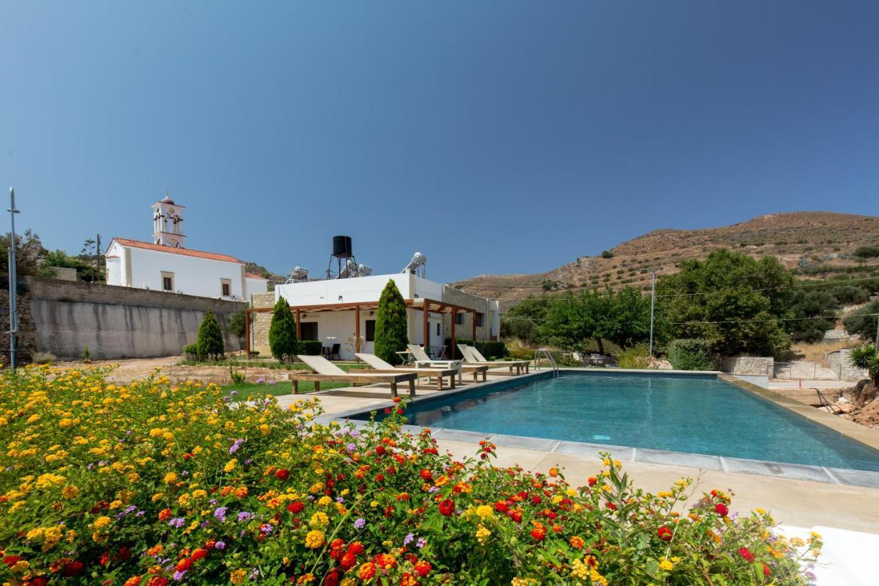 Agarathos Traditional Rooms With Pool Каливиани Экстерьер фото